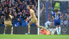 The Catalan side won at Stamford Bridge in the Women’s Champions League semi-final first leg and will take a 0-1 lead to Camp Nou next week.