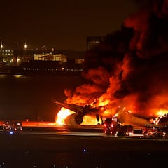 ¿Qué se sabe del choque de aviones en el aeropuerto de Tokio?
