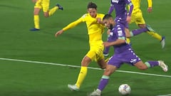 La original jugada de Fekir que hizo festejar a Pellegrini