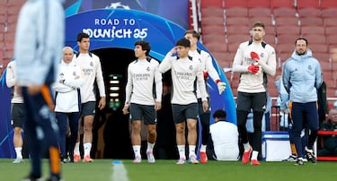 Salida al campo de entrenamiento.