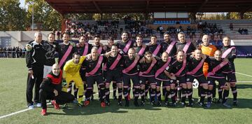 Hoy 1 de noviembre los veteranos del Torrej車n y del Rayo Vallecano han goleado a la ELA en un partido solidario disputado en el Campo Municipal Las Veredillas.