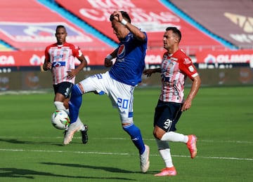 Junior de Barranquilla y Millonarios se enfrentaron en el estadio Metropolitano Roberto Meléndez por el partido de ida de las semifinales de la Liga BetPlay.