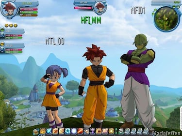 Imágenes oficiales de Dragon Ball Online