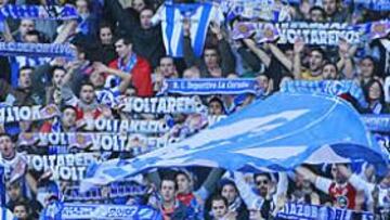 La afición está molesta.