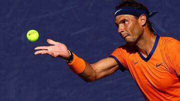 Resumen y resultado del Nadal - Evans: Indian Wells