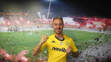Loren Morón, con su nueva camiseta, la del Aris de Salónica.