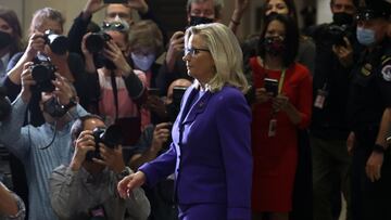 A vote on Wednesday saw Rep. Liz Cheney removed from the role of GOP conference chair for refusing to support former President Trump's false claims of election fraud.