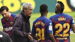 Barcelona have yet to call to tell me I'm dismissed claims Setien