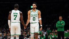 Jayson Tatum: Jaylen Brown y yo aún no somos tan buenos como Michael Jordan y Scottie Pippen