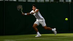 Christian Garín se despidió en primera ronda de Wimbledon