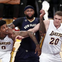 Unos rebeldes Lakers no evitan la primera de DeMarcus Cousins con los New Orleans Pelicans