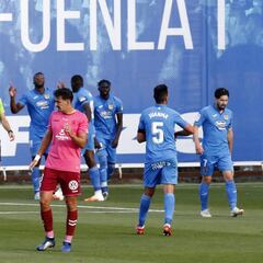 'La Pantera' Sekou caza su primer gol en el Fuenlabrada