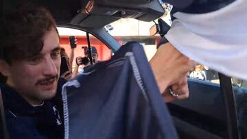 Entre lágrimas llegó Jordi Cortizo para apoyar a Monterrey