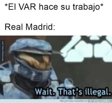 La derrota del Barcelona, protagonista de los memes de la jornada