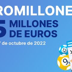Euromillones: comprobar los resultados del sorteo de hoy, viernes 7 de octubre
