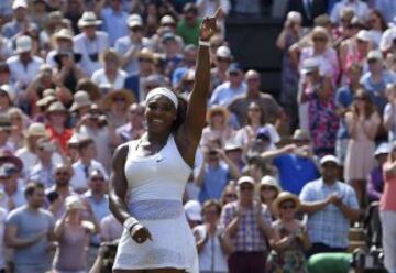 La final femenina de Wimbledon en im¨¢genes