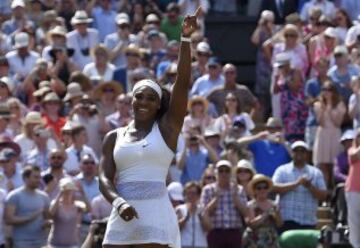 La final femenina de Wimbledon en imágenes