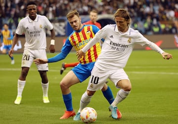 Luka Modric will return to the Real Madrid side for the Spanish Super Cup 2023 final against Barcelona. 