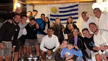 Sufrió una grave lesión ante la U y avanza en su vuelta: “Mi esposa y mis hijas viajaron de Uruguay”