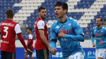 El factor 'Chucky' Lozano ya influye en el Napoli