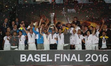 El 18 de mayo de 2016 final de la Copa Europa League disputada en Basilea, Suiza. El Sevilla gano 1-3.