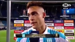 ¡La humildad de Lautaro! Hace un hat-trick y dice: "He jugado mal"