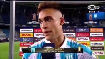 Lautaro marca un hat-trick y luego dice: "Jugué mal"