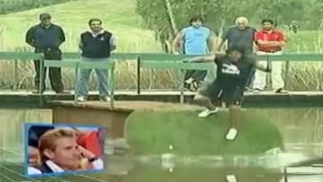 El día del trolling masivo a Maradona jugando golf