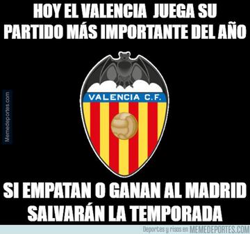 Los mejores memes del Real Madrid-Valencia