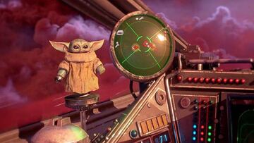 Star Wars: Squadrons añade a Baby Yoda (The Mandalorian) como adorno
