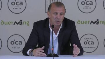 Rico: "Nacho Méndez no está apartado; es uno más de la plantilla"