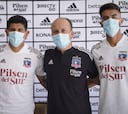 Colo Colo presentó a Zavala, Pavez y Lucero como refuerzos