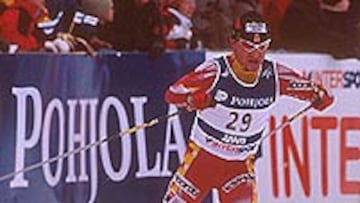 El guipuzcoano Haritz Zunzunegui fue doble campeón de España de esquí de fondo en el 2000.