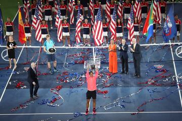 Rafa Nadal ganó a Kevin Anderson por 6-3, 6-3 y 6-4