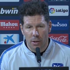 Simeone: "¿El Clásico? A nosotros sólo nos interesa que gane el Atlético de Madrid"