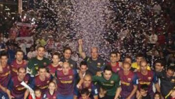 <b>GRAN VICTORIA. </b>El Barcelona ganó su segunda Copa de España.