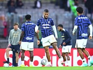 Jose Caicedo of Pumas during the round one second leg match between Pumas UNAM and San Diego FC as part of the CONCACAF Champions Cup 2026, at Olimpico Universitario Stadium on February 10, 2026 in Mexico City, Mexico.