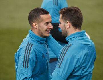 Nacho y Lucas Vázquez. 



