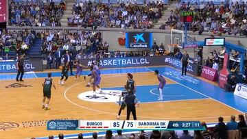 Resumen del San Pablo Burgos vs. Bandirma de Champions League