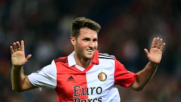 There were lots of eyes on the Feyenoord forward as he finally took his place on club football’s biggest stage in UEFA top competition.