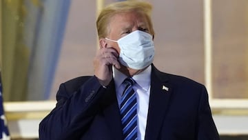El presidente de los Estados Unidos, Donald Trump, se prepara para regresar a los eventos públicos después de haber estado inactivo por tener coronavirus.