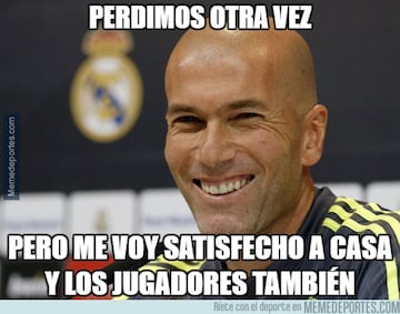 Zidane y Ramos protagonistas de los memes del Madrid-Villarreal