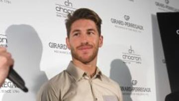 Sergio Ramos, en un acto publicitario.