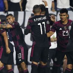 Orbelín Pineda dedicó gol a Jonathan dos Santos