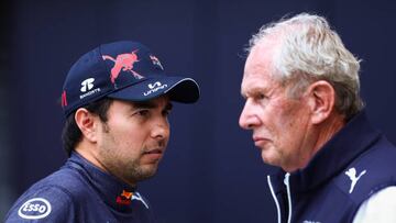 Los ‘dardos’ de Helmut Marko hacia Checo Pérez en el 2022