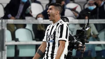 Morata marca, pero la Juve sigue sufriendo