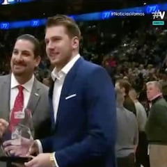 Lleva el Madrid en la sangre: Doncic, premiado como jugador del mes a ritmo de 'La Décima'