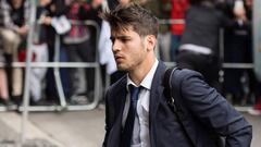 Morata pasó por Madrid para acelerar su traspaso al United