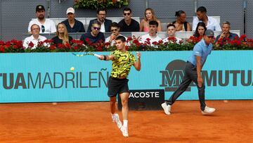 Madrid suda por Alcaraz