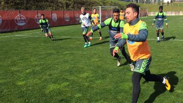 Carmona se prepara para volver a jugar con el Lugo